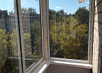 Остекление балкона холодной раздвижной алюминиевой системой Проведал. mobile