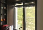 Остекление квартиры на улице Фурманова в г.Твери. Оконные блоки из ПВХ-профиль SCHTERN 82 с внутренней ламинацией и внутренней отделкой в цвет.  mobile